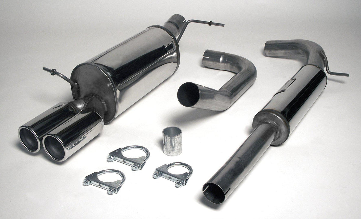 Sportovní výfuk Simons – VOLKSWAGEN Polo 9N 1.2/1.4/1.4TDI/1.9TDI (2001–2008) - 027-H5DR