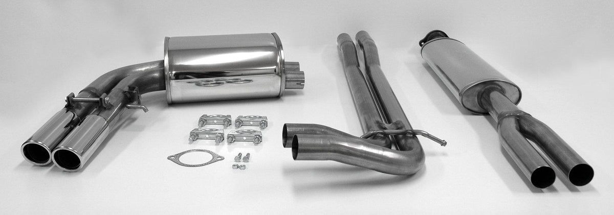 Sportovní výfuk Simons – VOLVO S60 R / S60 / V60 V70N R (2003–2007) - 02B-H5R