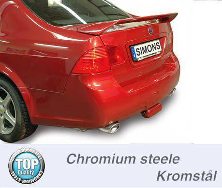 Sportovní výfuk Simons – SAAB 9-5 Turbo 2.0/2.3 (2006–2010) / 9-5 Aero (2004–2010) - 064DH7