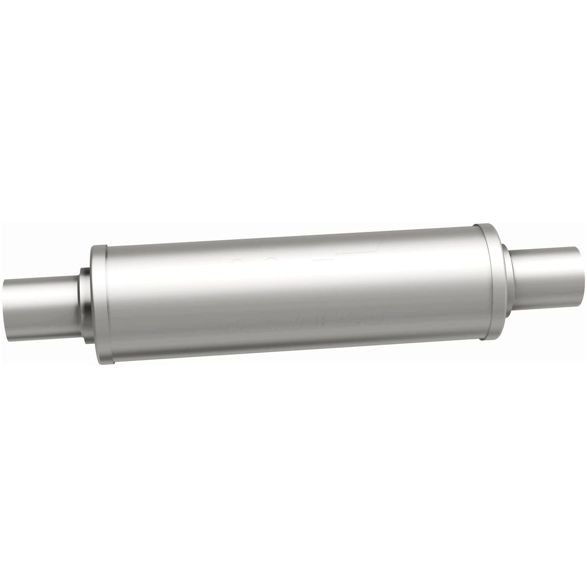 Tlumič výfuku MagnaFlow kulatý Ø 5 × 14″ (127 × 356 mm), průchozí, vstup / výstup 2,25″ - 12865