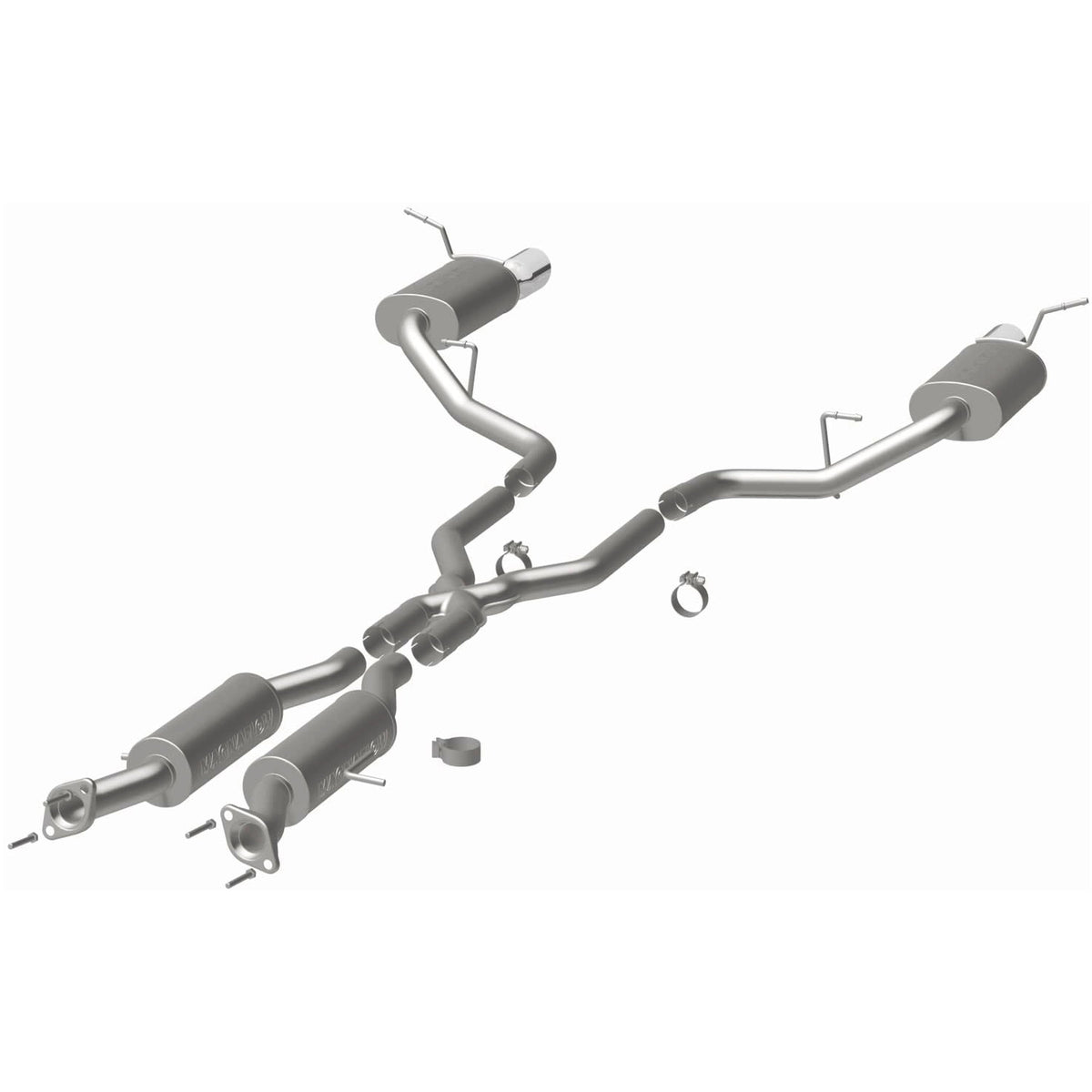 MagnaFlow Street Series cat-back výfuk – Dodge Durango 3,6 / 5,7 (2011–2026) - 15068