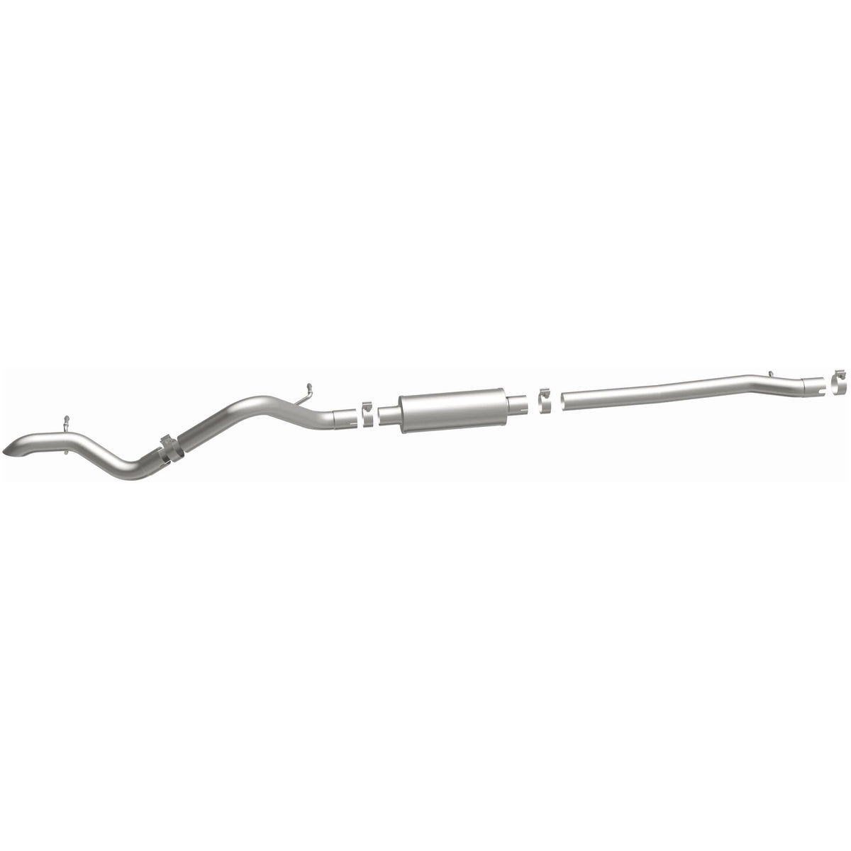 MagnaFlow Rock Crawler Series cat-back výfuk – Jeep Wrangler 3,6 (2012–2018) - 15237