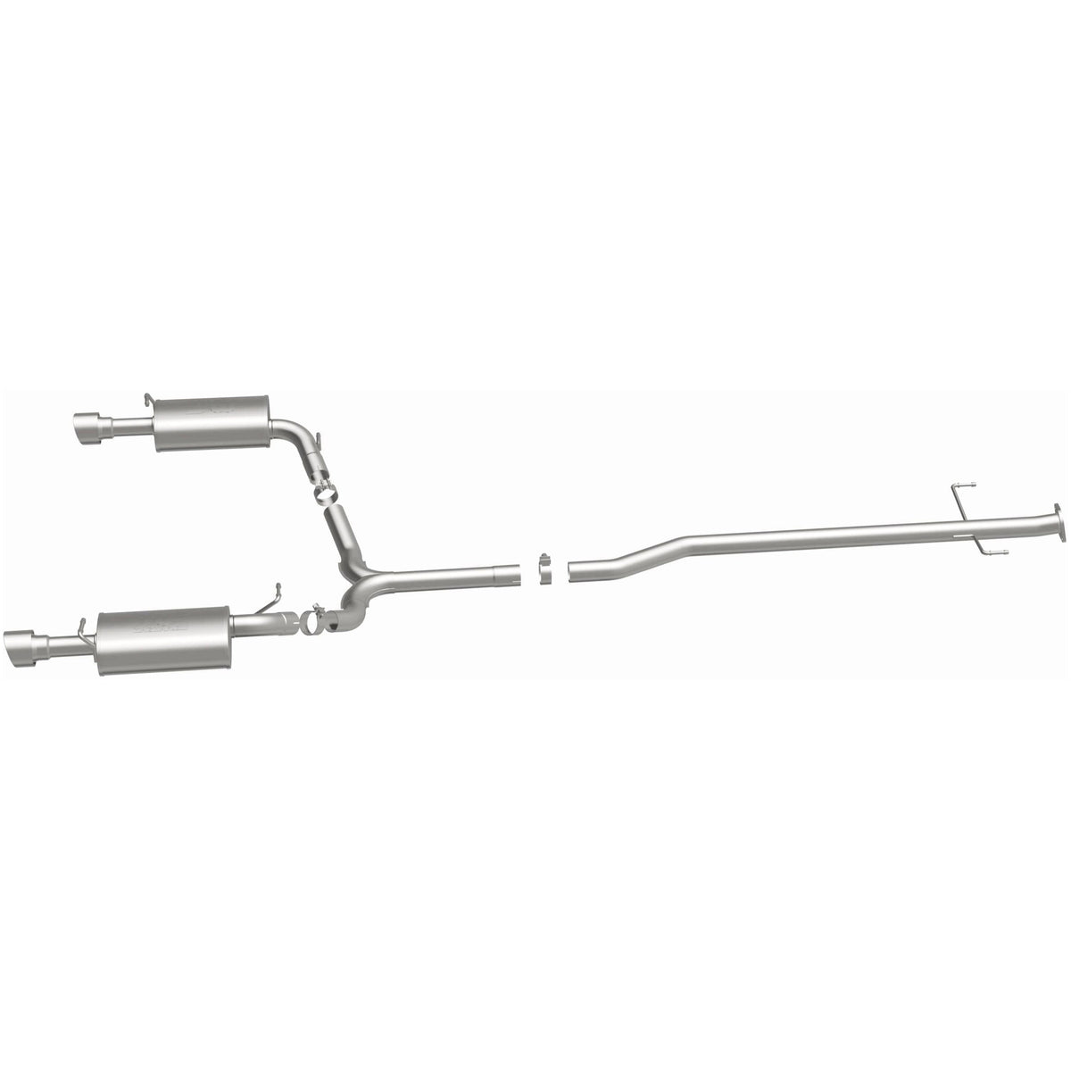 MagnaFlow Street Series cat-back výfuk – Mazda 6 Mazdaspeed 2,3 (2006–2007) - 16609