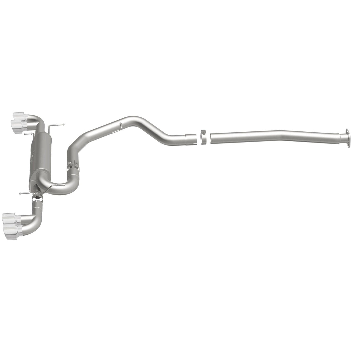 MagnaFlow Street Series cat-back výfuk – Subaru Impreza 2,5 (2008–2014) - 16824