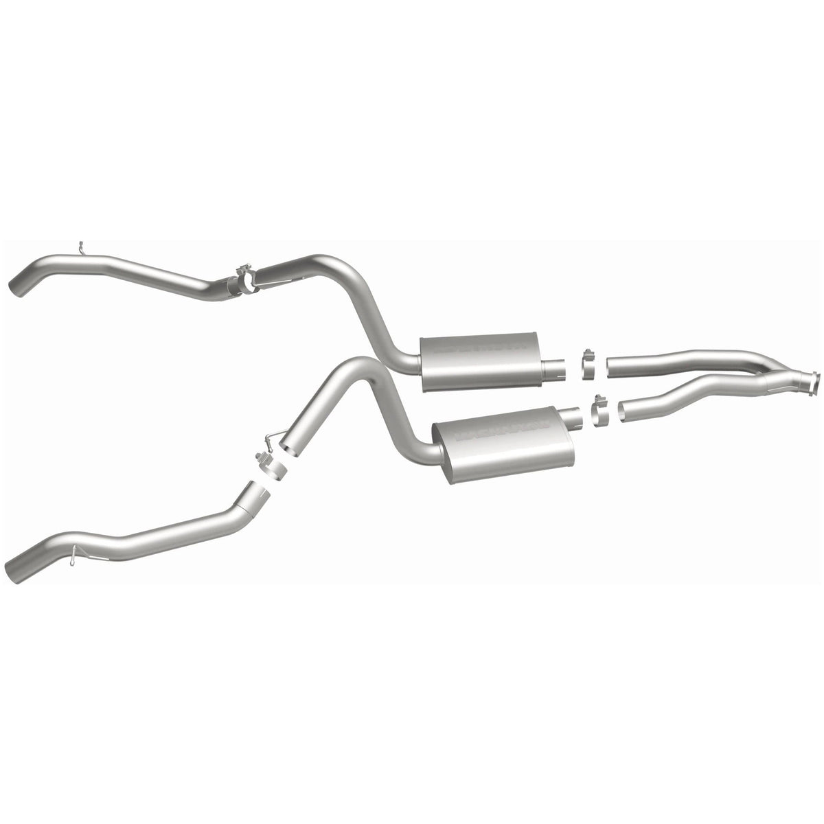 MagnaFlow Street Series cat-back výfuk – Chevrolet Camaro 5,7 / 5,0 (1975–1979) - 16828