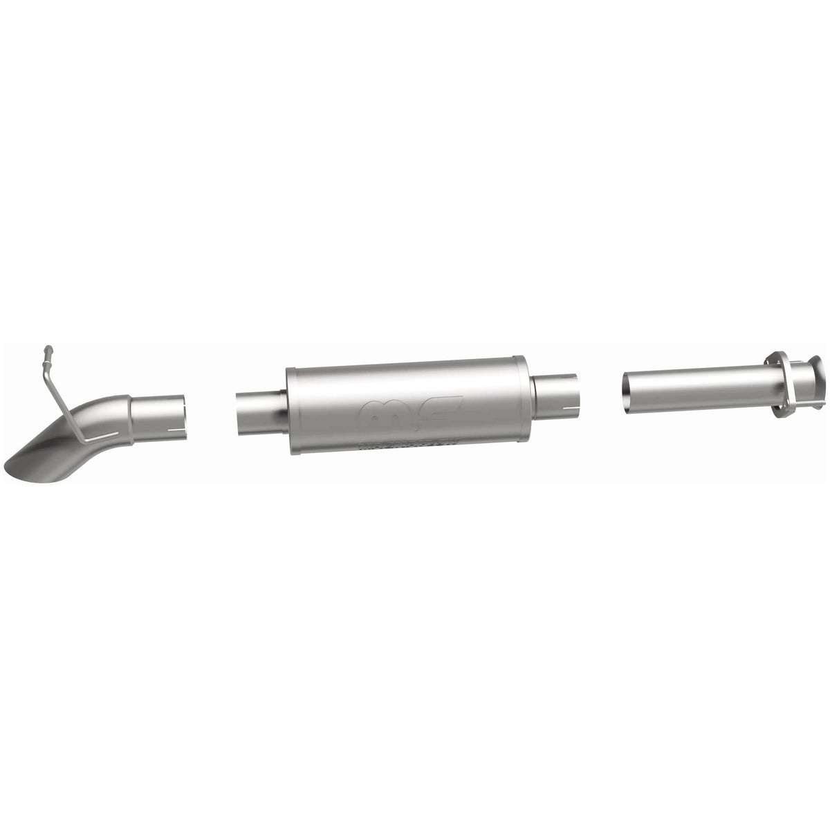 MagnaFlow Off-Road Pro Series cat-back výfuk – Jeep Wrangler 4,0 (2004–2006) - 17121