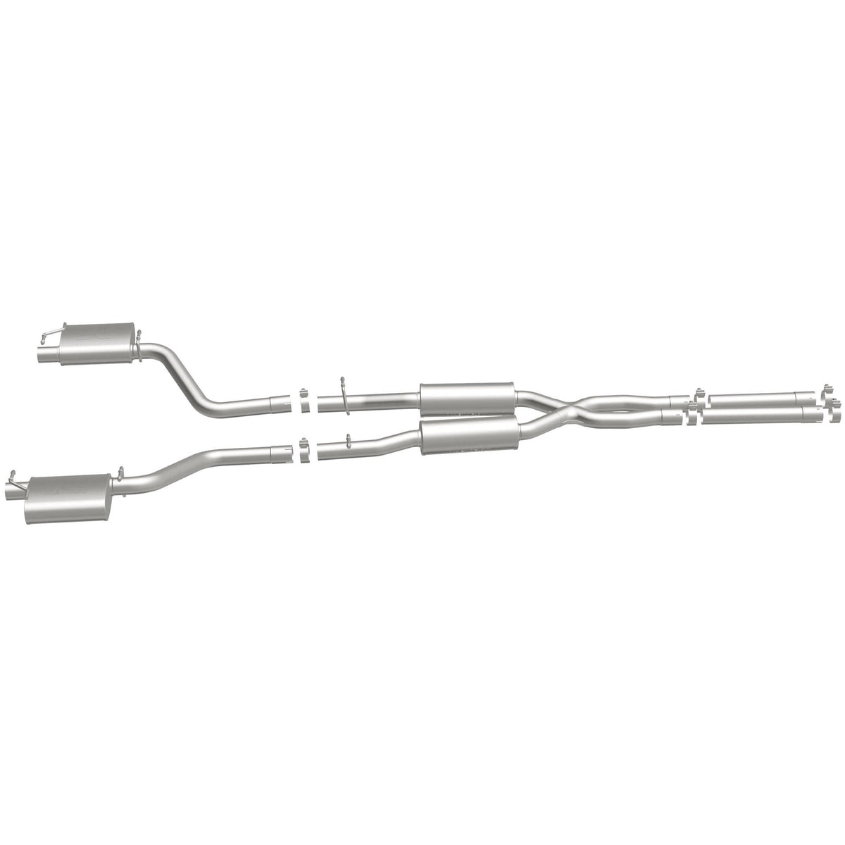 MagnaFlow Street Series cat-back výfuk – Chrysler 300 5,7 (2015–2023) / Dodge Charger 5,7 (2015–2018) - 19226