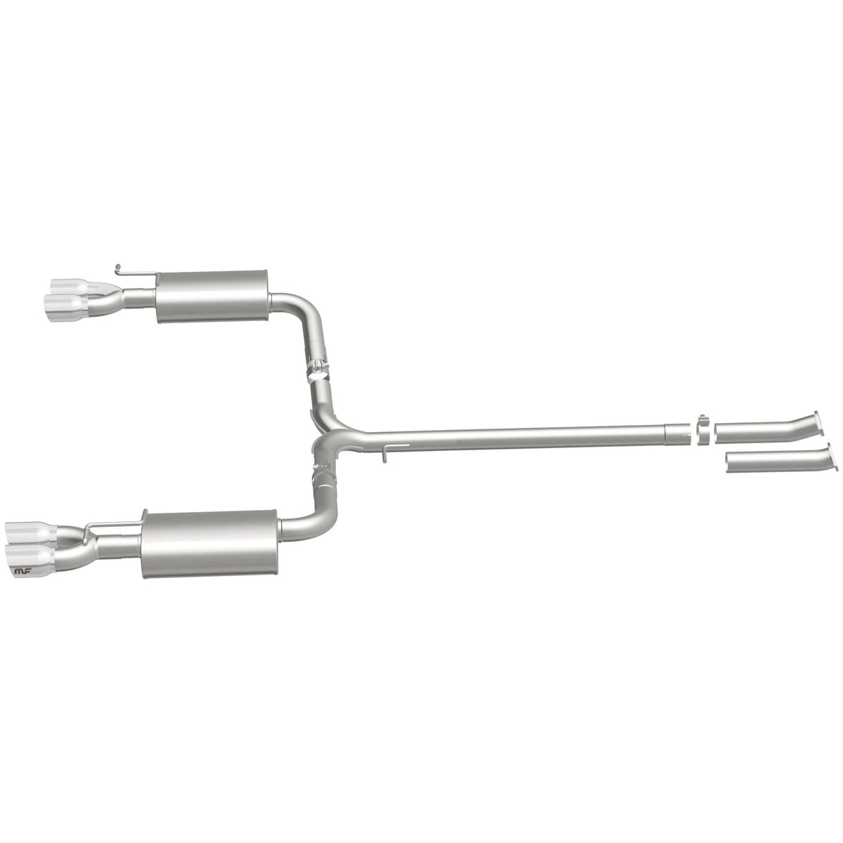 MagnaFlow Street Series cat-back výfuk – Kia Optima 2,4 / 2,0 (2011–2015) - 19237