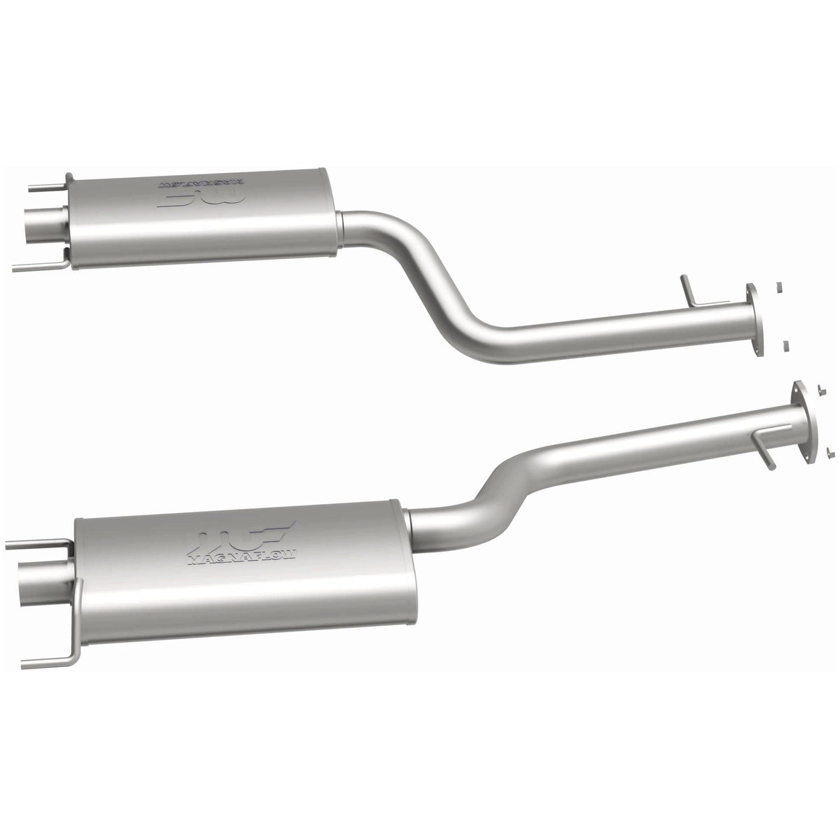 MagnaFlow Street Series axle-back výfuk – Lexus LS460 4,6 (2012–2017) - 19296