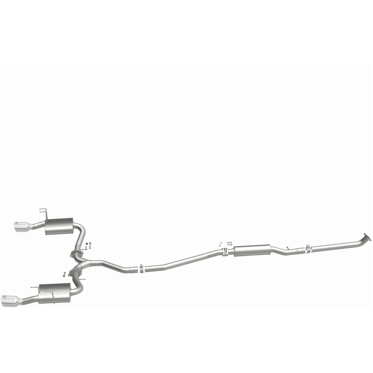 MagnaFlow Street Series cat-back výfuk – Honda Civic 1,5 (2016–2021) - 19312