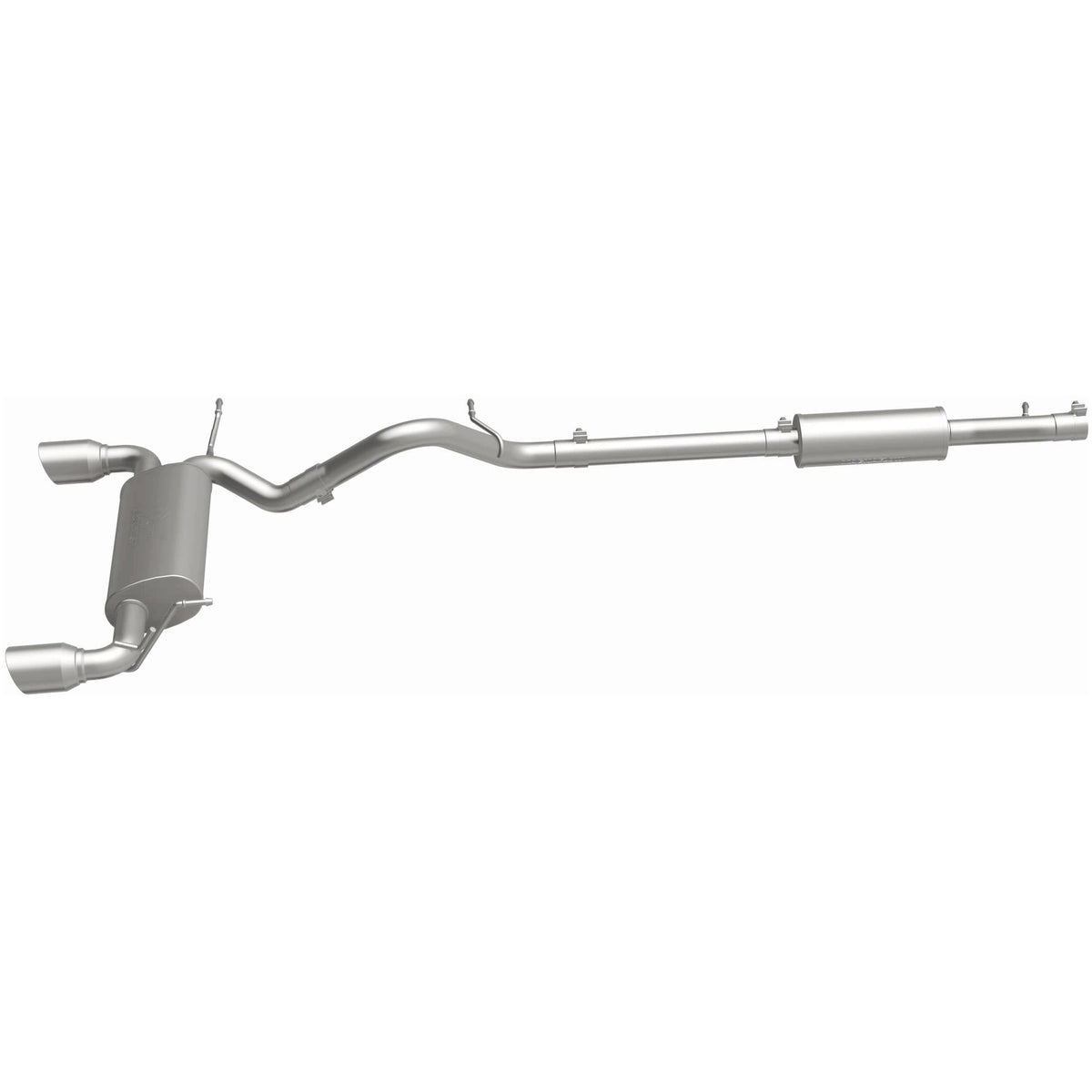 MagnaFlow Street Series cat-back výfuk – Jeep Wrangler 3,6 (2012–2018)