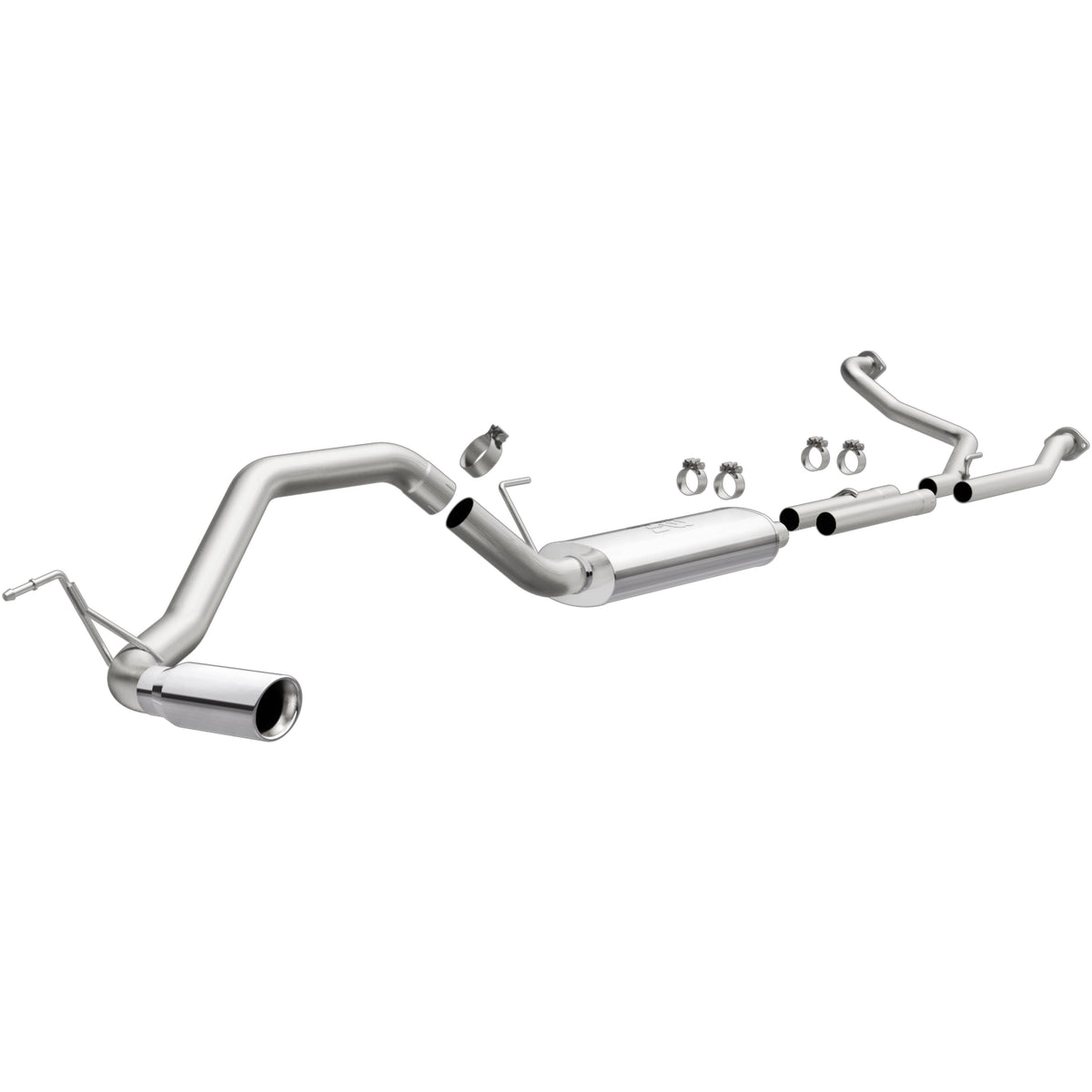 MagnaFlow Street Series cat-back výfuk – Nissan TITAN 5,6 (2007–2024) - 19421
