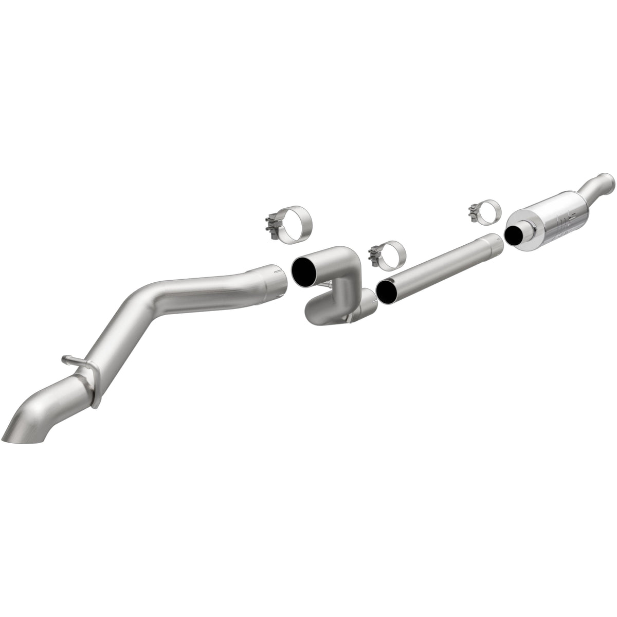 MagnaFlow Rock Crawler Series cat-back výfuk – Jeep Wrangler 2,0 (2018–2026) - 19428
