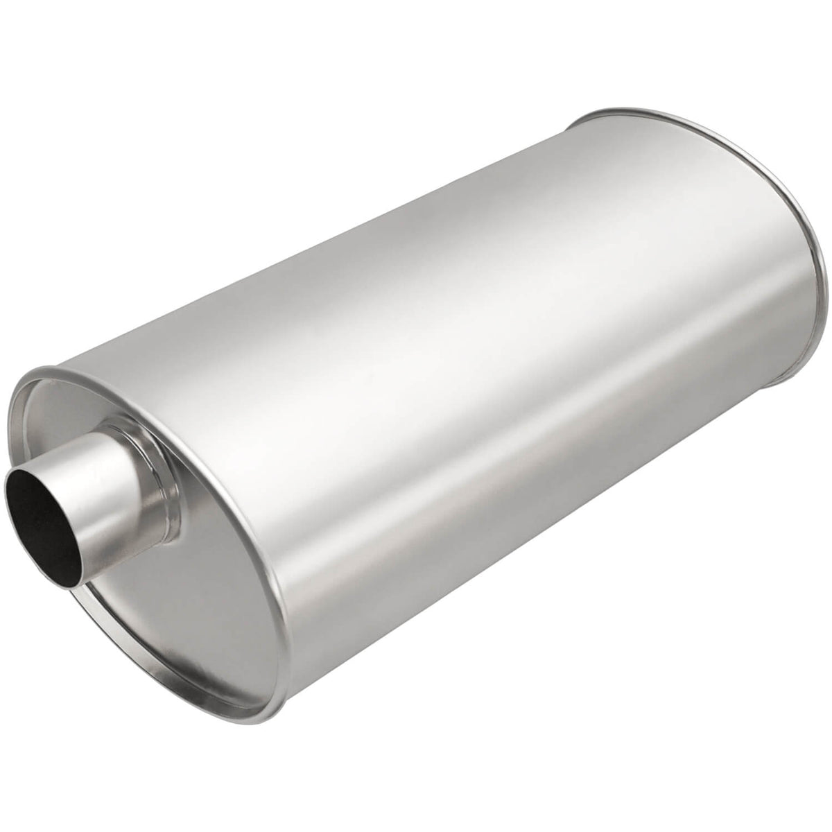 Výměnný tlumič výfuku MagnaFlow, pohliníkovaná ocel, 22,5 × 7 × 9″, vstup / výstup 2,25″, mimo osu / mimo osu – Toyota Tacoma (1995–2016) / Toyota Tundra (2000–2006) a další - 201-0252