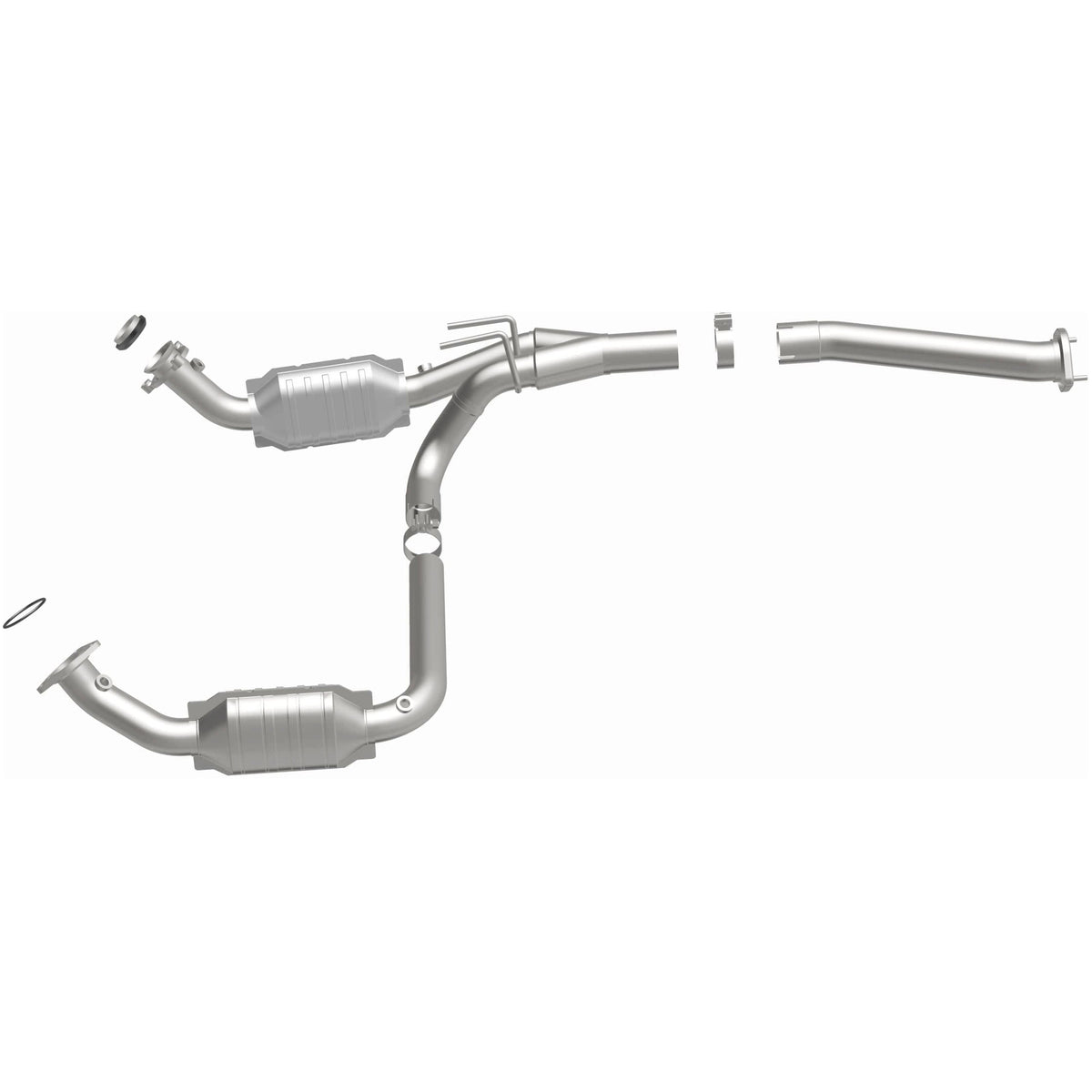 Katalyzátor MagnaFlow HM Grade pro přímou montáž – Chevrolet Express 1500 (2003–2008) / GMC Savana 1500 (2003–2008) a další - 24081