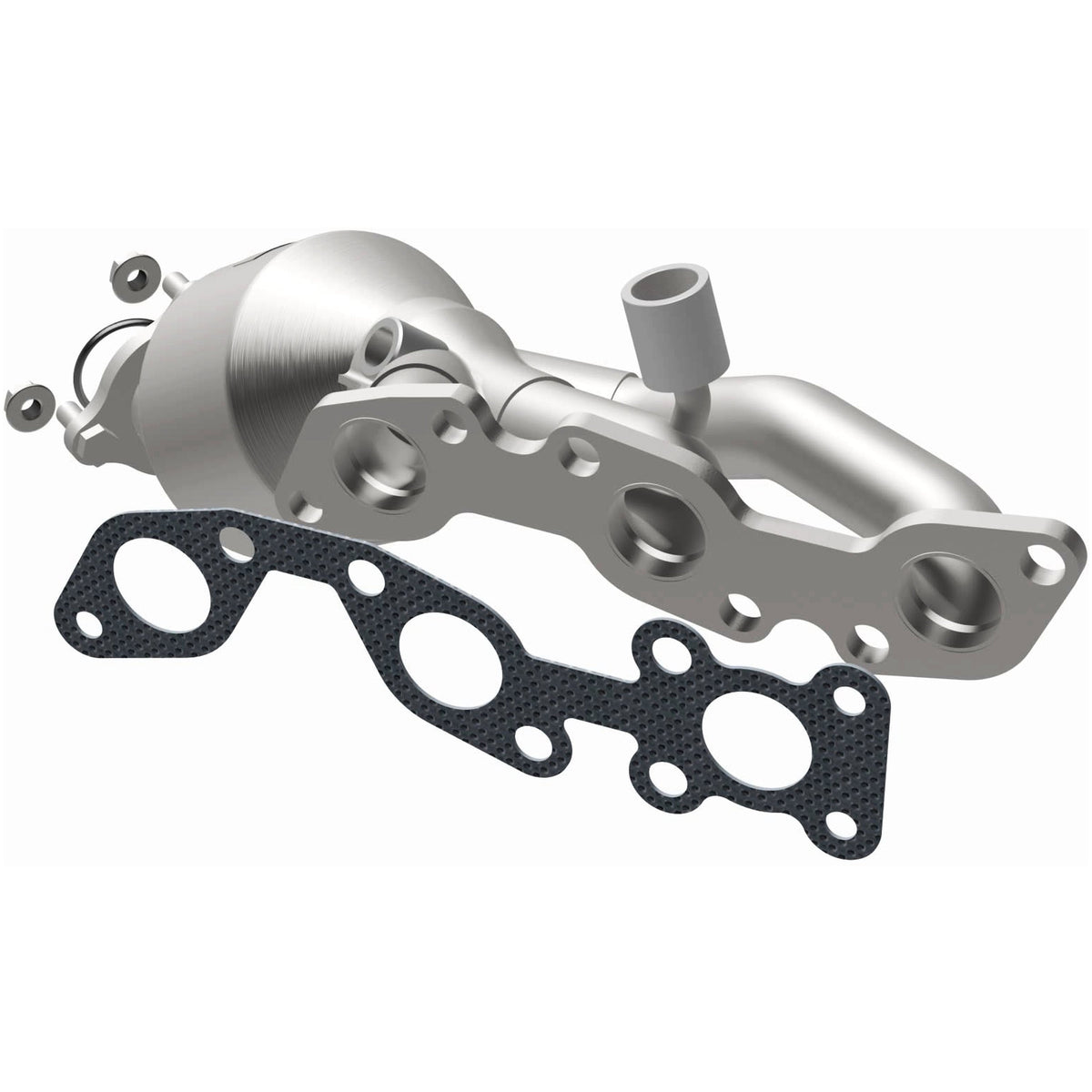 Katalyzátor se svodem MagnaFlow HM Grade pro přímou montáž (levý) – Nissan Frontier 3,3 (2002–2004) / Nissan Xterra 3,3 (2002–2004) - 24380