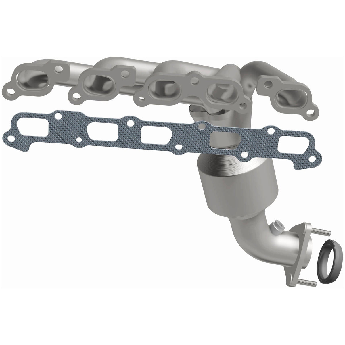 Katalyzátor se svodem MagnaFlow California Grade pro přímou montáž – Hummer H3 3,7 (2007–2008) / Chevrolet Colorado 3,7 (2007) a další - 5481353