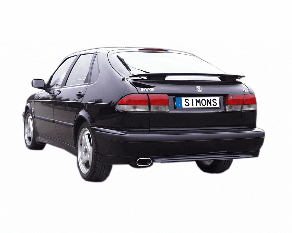 Sportovní výfuk Simons – SAAB 9-3 Aero Ver. I (2000) - 063-H8
