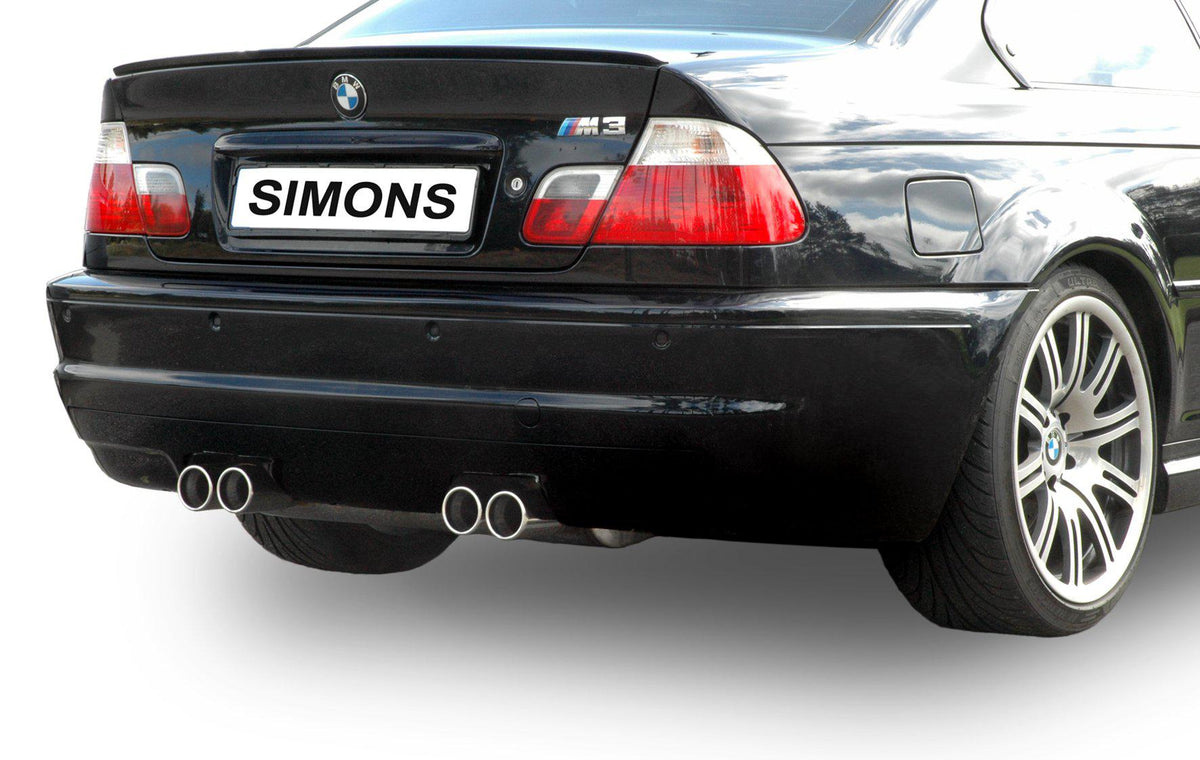 Sportovní výfuk Simons – BMW Řada 3 E46 M3 CSL (2000–2006) - 032-H9R