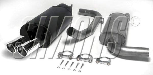 Sportovní výfuk Simons – VOLVO S40/V40 1.8/2.0 facelift (2001–2004) - 019-H1
