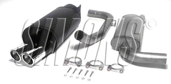 Sportovní výfuk Simons – VOLVO S40/V40 Turbo 2.0T/T4 (1996–2000) - 019-H5