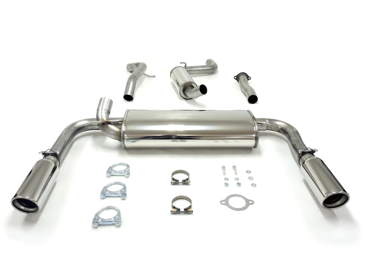 Sportovní výfuk Simons – VOLVO S40/V50 Turbo T5 2WD (2004–2012) - 019-HAR