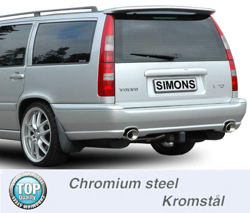 Sportovní výfuk Simons – VOLVO 850/V70/XC70/S70 Turbo AWD (1996–2000) - 020-H8