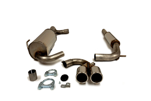 Sportovní výfuk Simons – VOLKSWAGEN Lupo 1.4 8V/1.4 16V/1.4 FSI/1.6 GTI/1.7 SDI (1998–2005) / SEAT Arosa 1.4 8V/1.4 16V/1.7 SDI (1997–2004) - 027CH0R