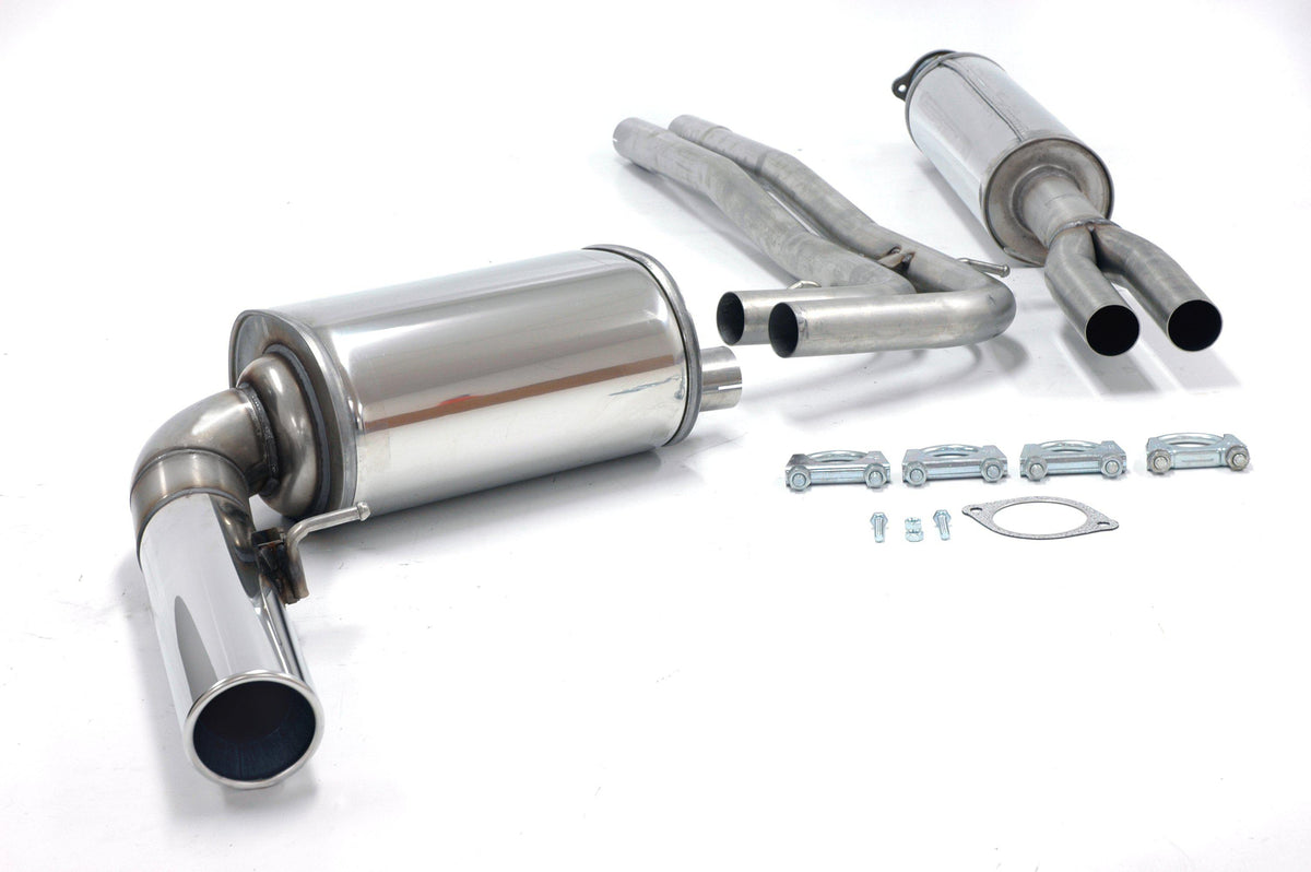 Sportovní výfuk Simons – VOLVO S80 Turbo 2WD 2.0T/2.4T/2.5T/T6 (1998–2006) - 02B-HAR