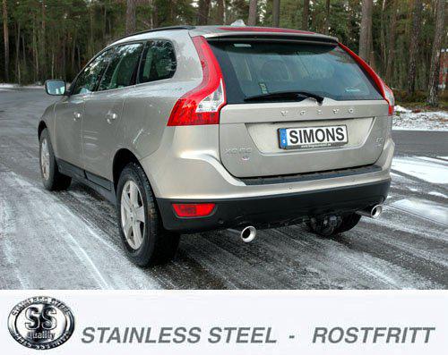 Sportovní zadní tlumič Simons – VOLVO XC60 T6 AWD (2008–2017) - 02DDBB1R