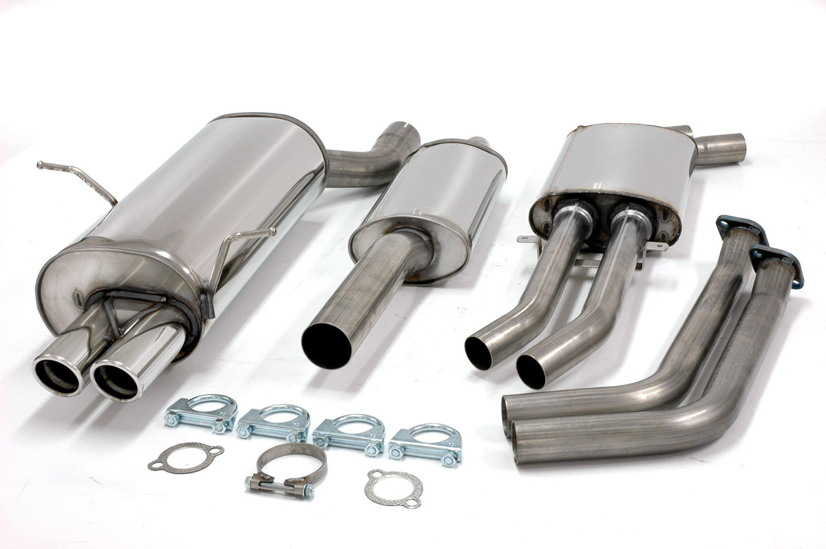 Sportovní výfuk Simons – BMW E46 320i/325i/330i M54 2,2/2,5/3,0l (1999–2006) - 032-H6R