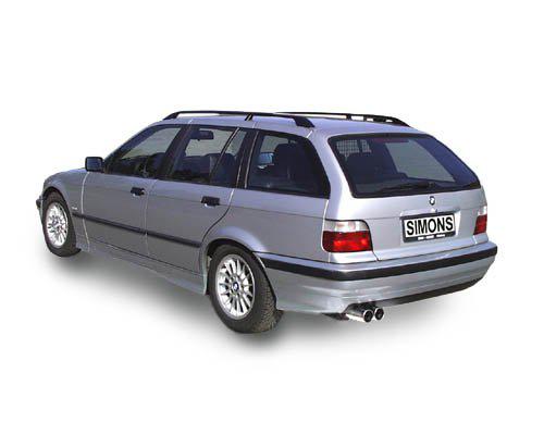 Sportovní výfuk Simons – BMW Řada 3 E36 320i/323i (1990–1997) - 036-H4R