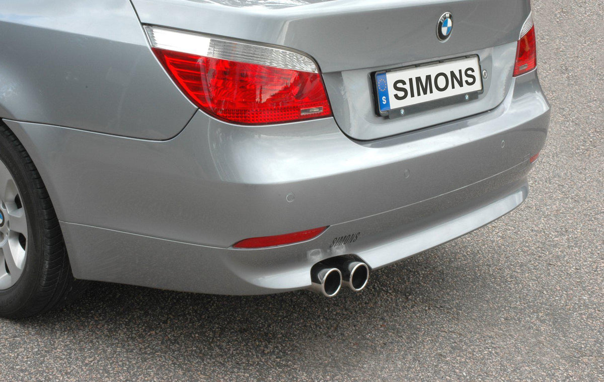 Sportovní zadní tlumič Simons – BMW Řada 5 E60/E61 550i V8 (2005–2010) - 039-B6DR