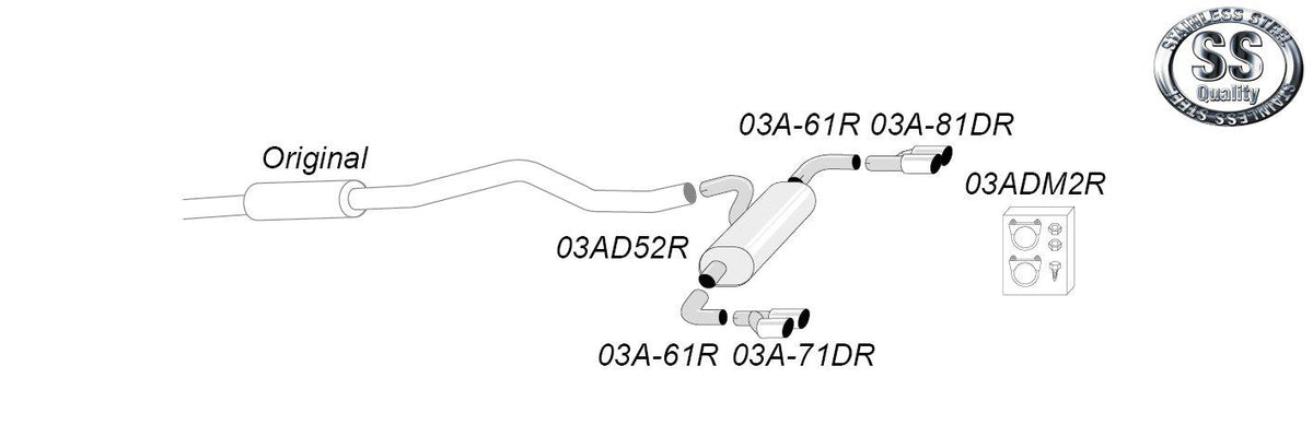 Sportovní zadní tlumič Simons – BMW Řada 3 F30/F31 320i/330i sedan/Touring/kombi (7/2015–2019) / BMW Řada 4 F32/F33/F36 420i/430i kabriolet/kupé/Gran kupé (7/2015–2019)