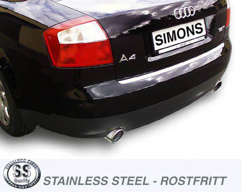 Sportovní výfuk Simons – AUDI A4 (B6) Quattro 1.8T (2001–2004) - 044DH4R