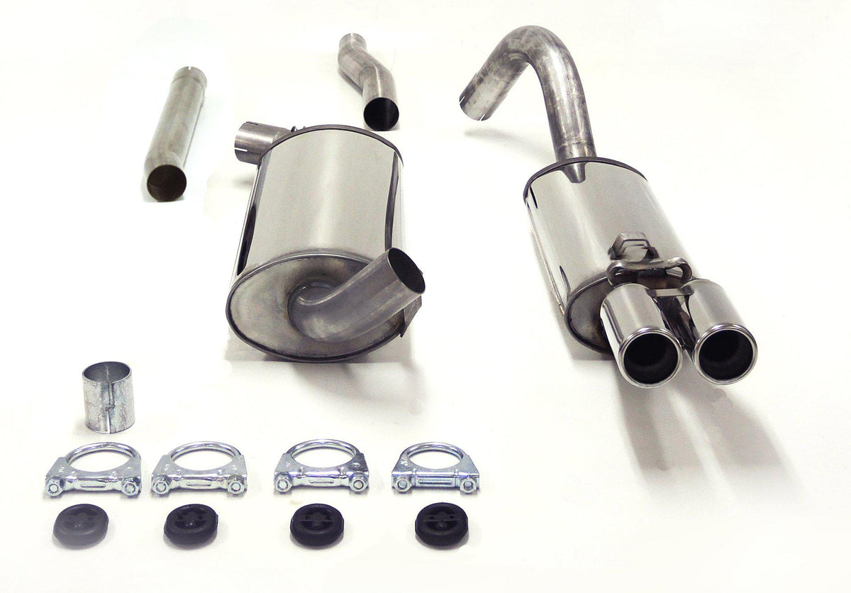 Sportovní výfuk Simons – AUDI 80/90 B4/8G 2.0/2.2/2.3 (ne pro 20V) (1991–2000) - 045-H3R
