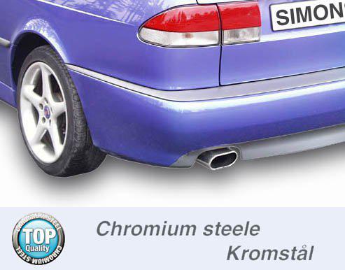 Sportovní výfuk Simons – SAAB 9-3 Aero Ver. II (2001–2002) / 9-3 Viggen (1999–2002) - 063-H7