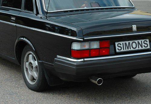 Sportovní výfuk Simons – VOLVO 240 B200/B230 (1985–1993) - 076-H