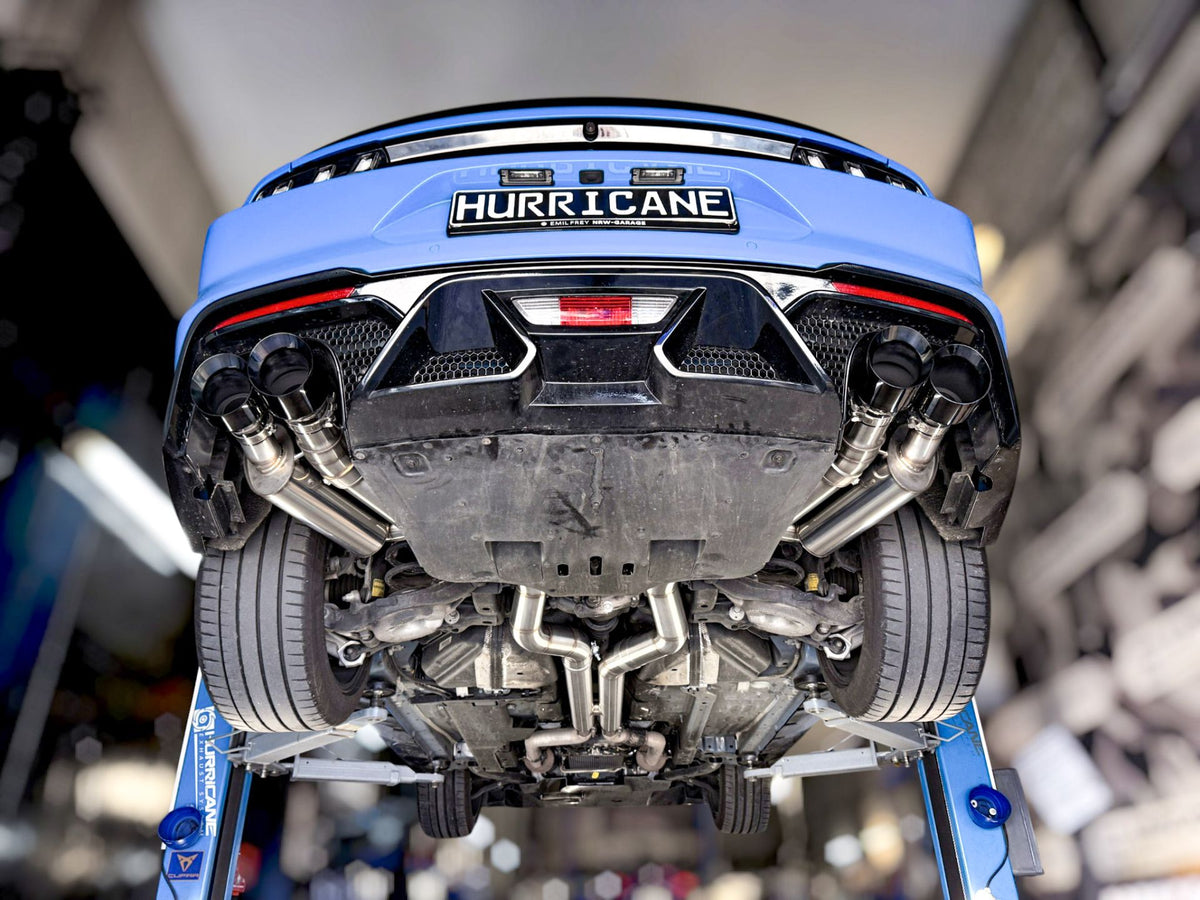 Sportovní klapkový výfuk Hurricane 3,5″ – Ford Mustang kabriolet 5.0 Mk6 facelift Mach 1