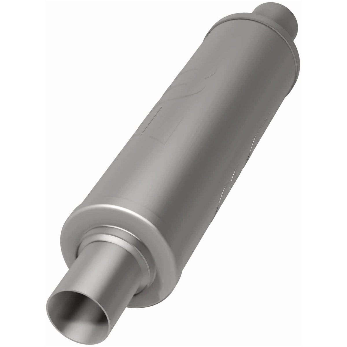Tlumič výfuku MagnaFlow kulatý Ø 4 × 14″ (102 × 356 mm), průchozí, vstup / výstup 2″ - 10414