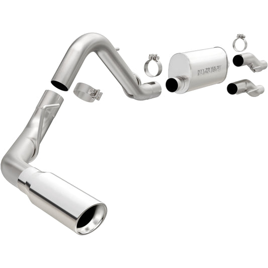 MagnaFlow Street Series cat-back výfuk – Ford F-150 (2011–2014), leštěná koncovka Ø 4″ vpravo vzadu, leštěný povrch - 15000