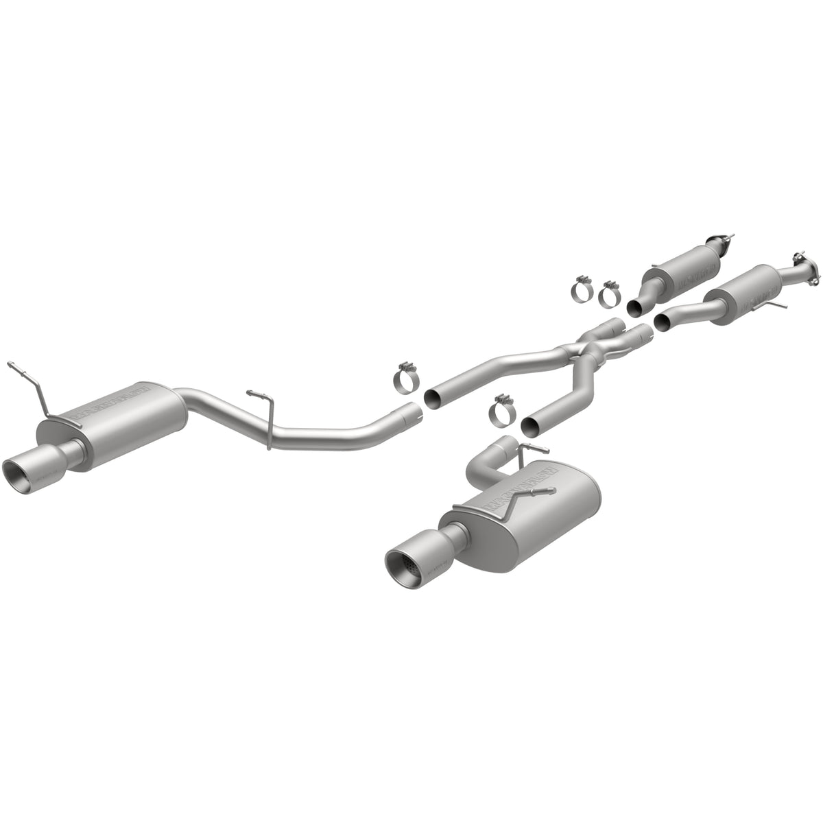 MagnaFlow Street Series cat-back výfuk – Dodge Durango 3,6 / 5,7 (2011–2026) - 15068
