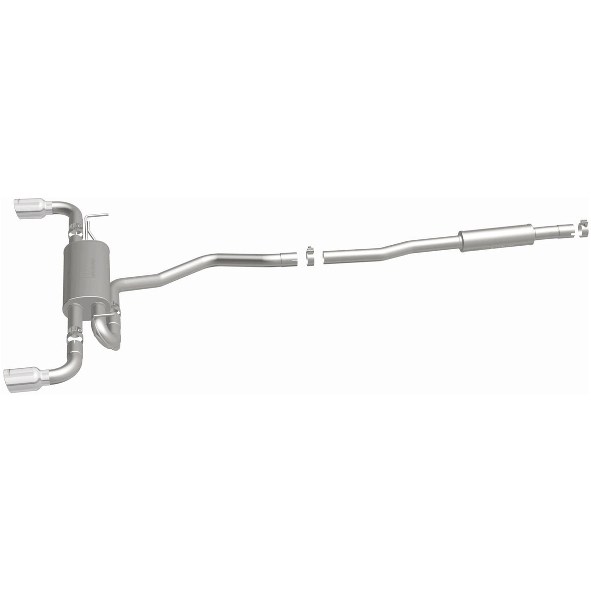 MagnaFlow Street Series cat-back výfuk – Jeep Cherokee 3,2 (2014–2022) - 15327