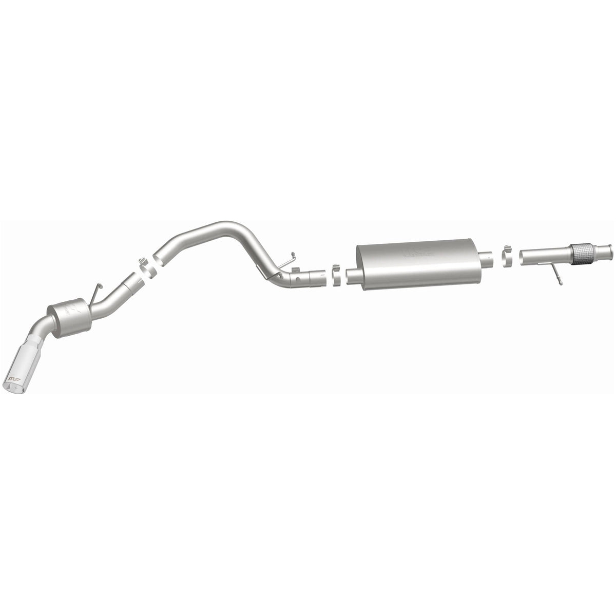 MagnaFlow Street Series cat-back výfuk – Chevrolet Tahoe / GMC Yukon 5,3 (2015–2020) - 15355