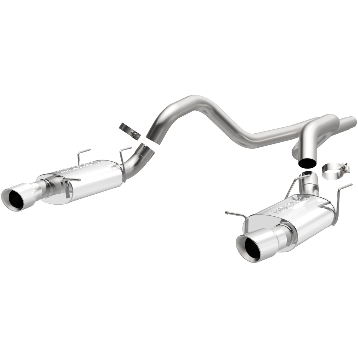 MagnaFlow Street Series cat-back výfuk – Ford Mustang 5,4 / 5,0 (2011–2012) - 15589