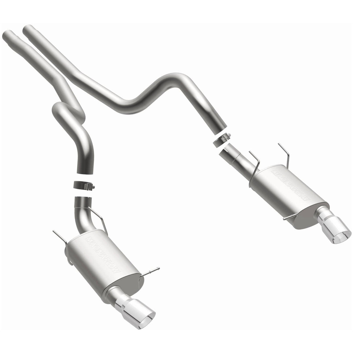 MagnaFlow Street Series cat-back výfuk – Ford Mustang 5,4 / 5,0 (2011–2012) - 15589