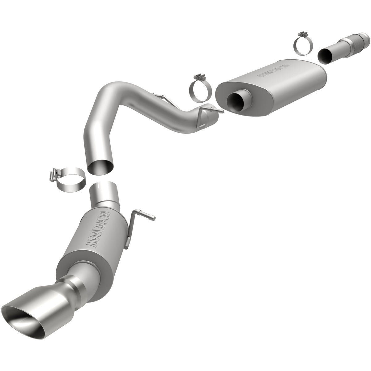 MagnaFlow Street Series cat-back výfuk – Cadillac Escalade 6,2 (2011–2012) - 15626