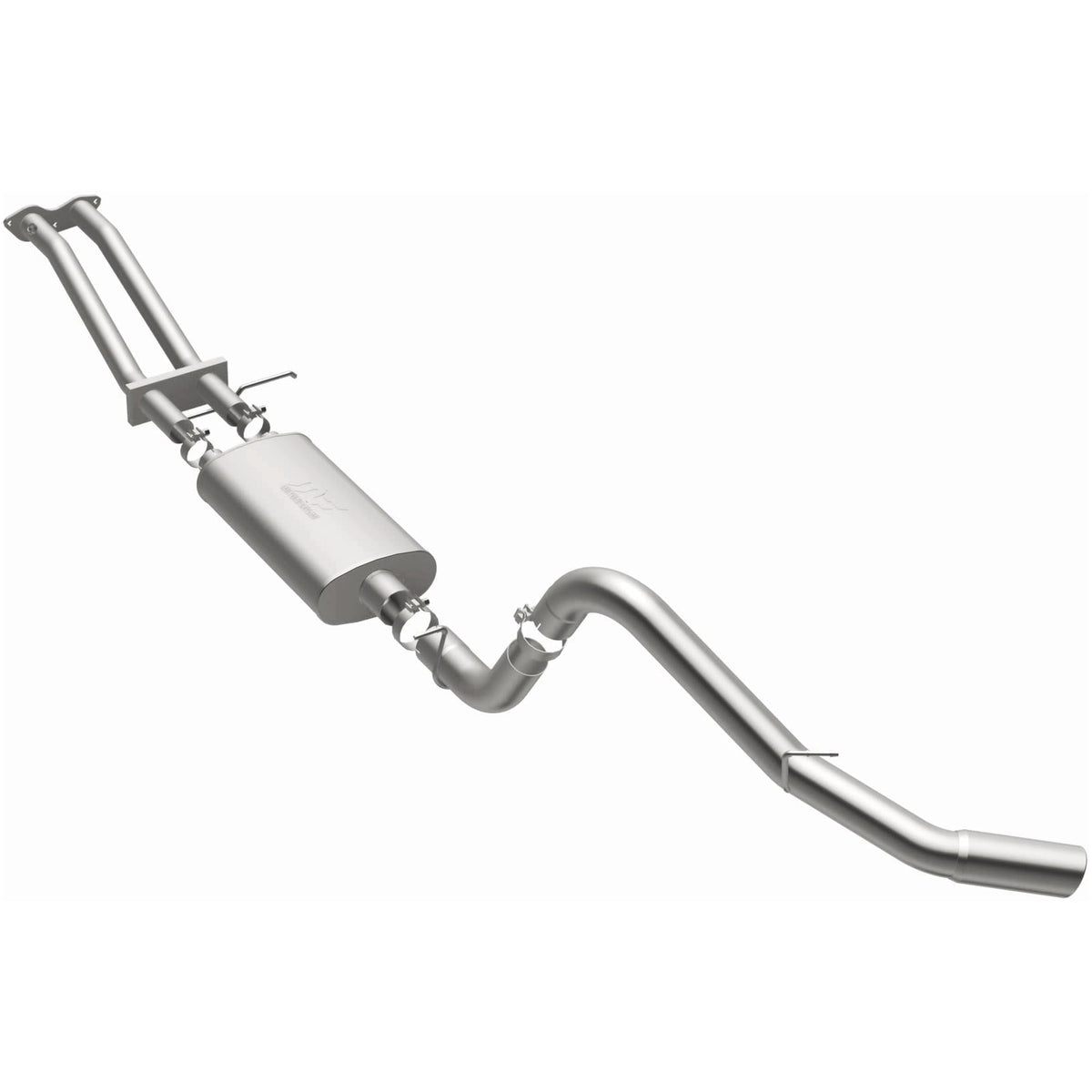 MagnaFlow Street Series cat-back výfuk – Chevrolet C1500 Suburban 5,7 (1996–1999) a další, leštěná koncovka Ø 4″, potrubí Ø 3,5″ - 15699