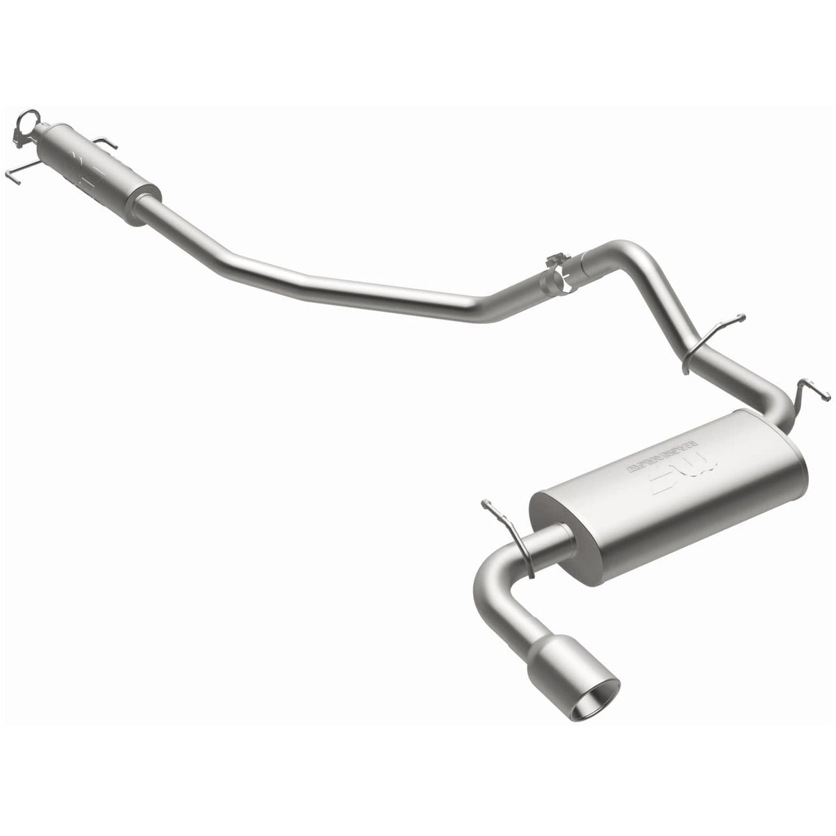 MagnaFlow Street Series cat-back výfuk – Pontiac Vibe / Toyota Matrix 1,8 (2003–2008) - 15759
