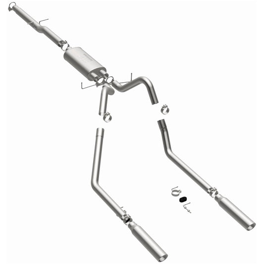 MagnaFlow Street Series cat-back výfuk – Dodge Ram 1500 (1998–2001), leštěné koncovky - 15771